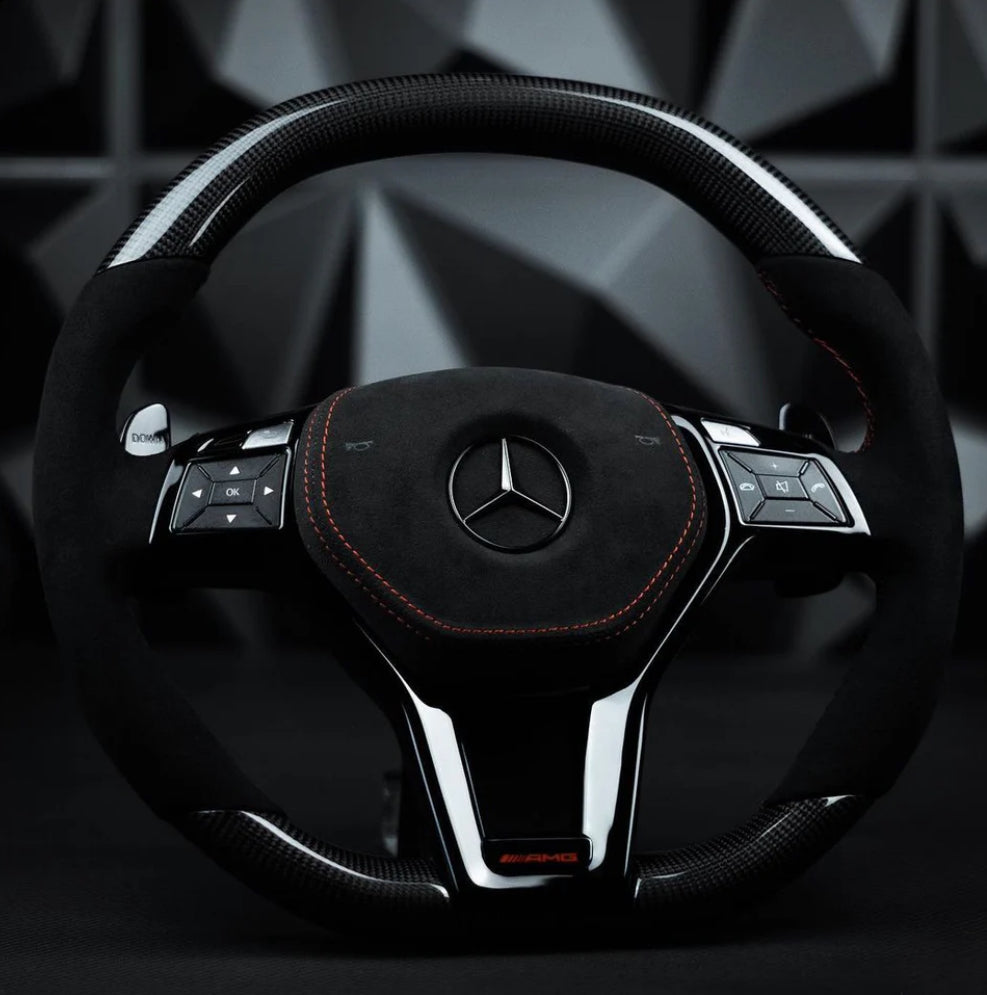 Volant Carbone Personnalisé Mercedes Benz AMG