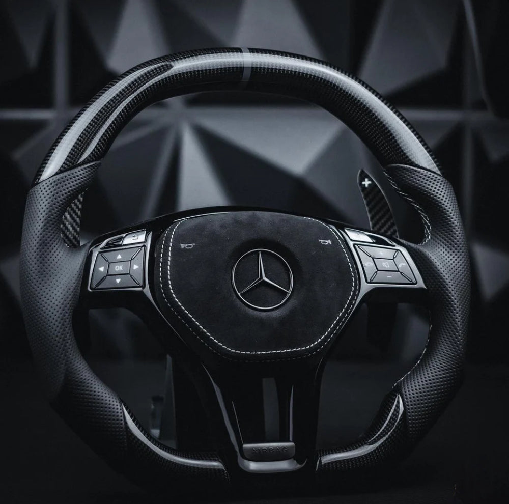 Volant Carbone Personnalisé Mercedes Benz AMG